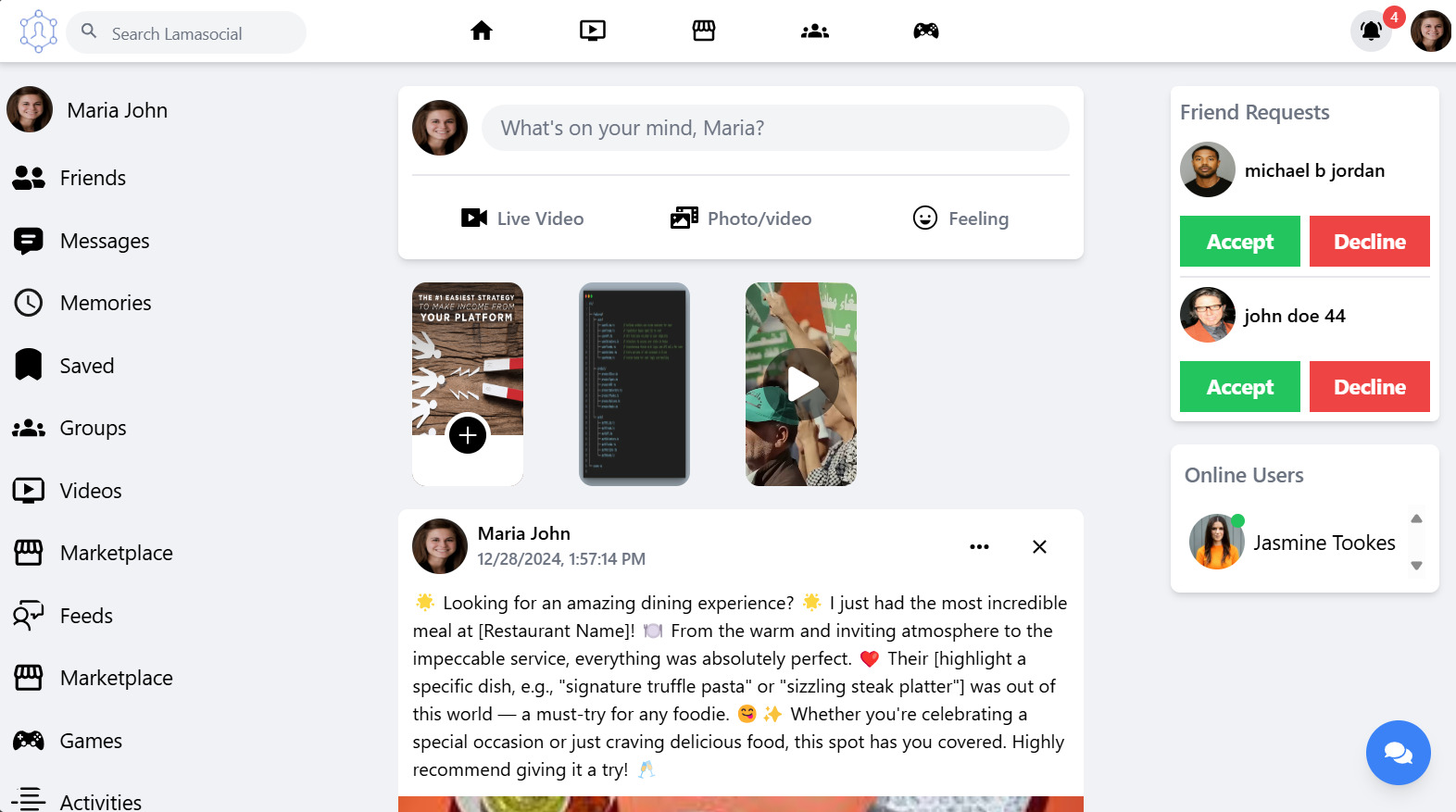 Social Media App